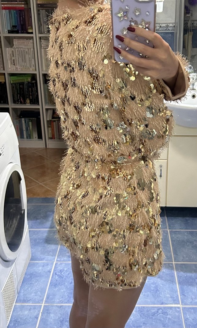 Payetli tulum - Görsel 4