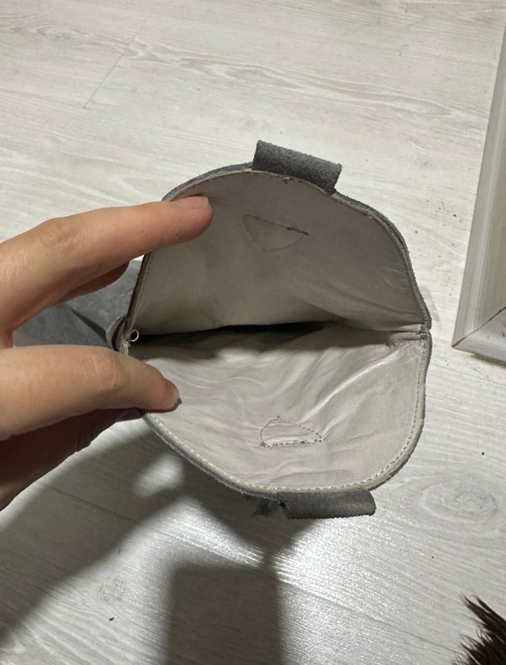 Gri  Püsküllü Bohem  Kadın Bot - Görsel 5