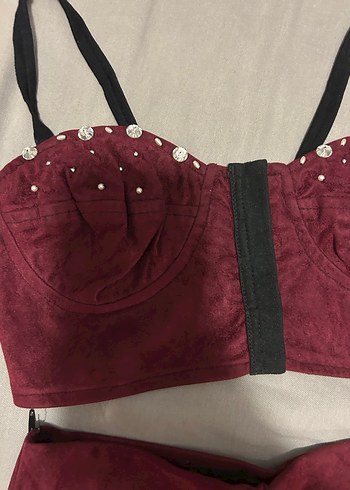 Şort büstiyer takım - Görsel 6