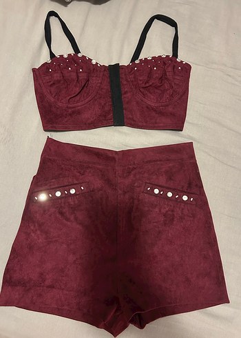 Şort büstiyer takım - Görsel 3