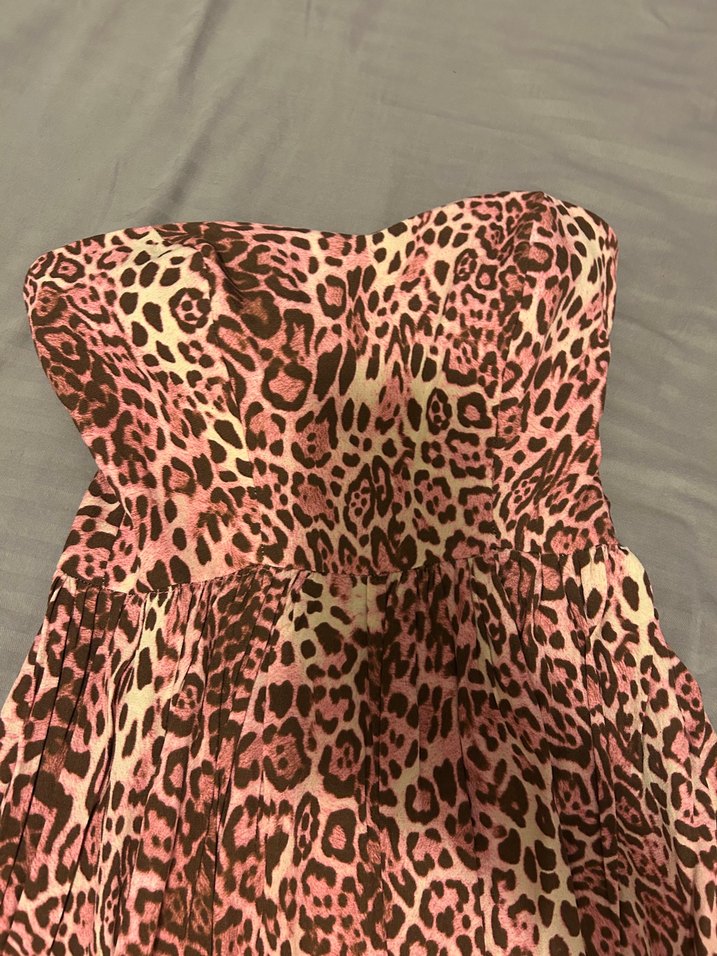 Leopar elbise - Görsel 4