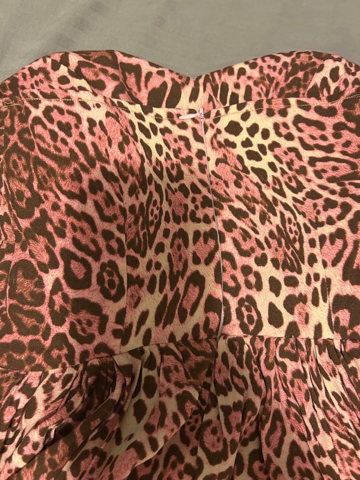 Leopar elbise - Görsel 5