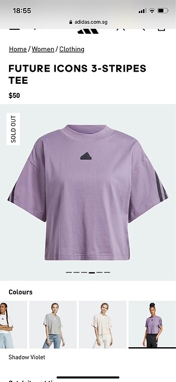 Adidas FUTURE ICONS 3-STRIPES TIŞÖRT