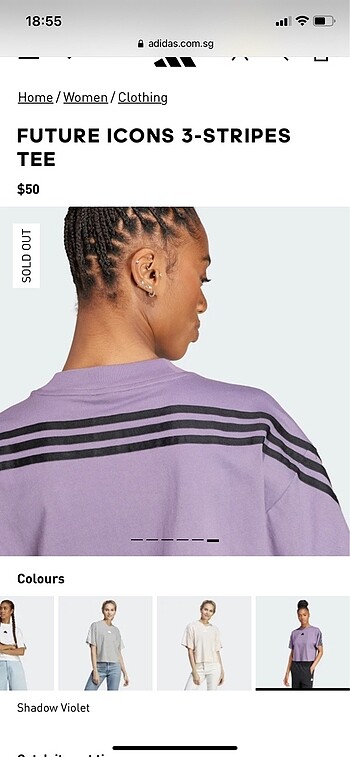 Adidas Adidas FUTURE ICONS 3-STRIPES TIŞÖRT