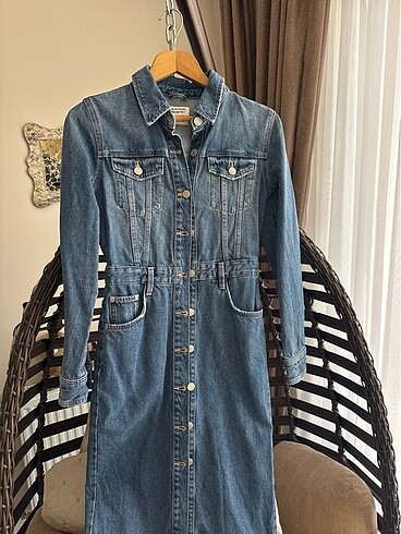 Maxi boy kot elbise