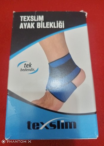 Mavi Baskılı ayak bilekliği - Görsel 5
