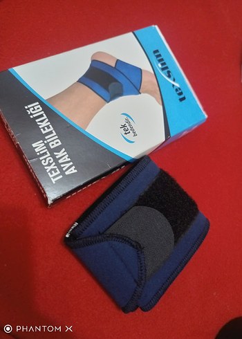 Mavi Baskılı ayak bilekliği - Görsel 7