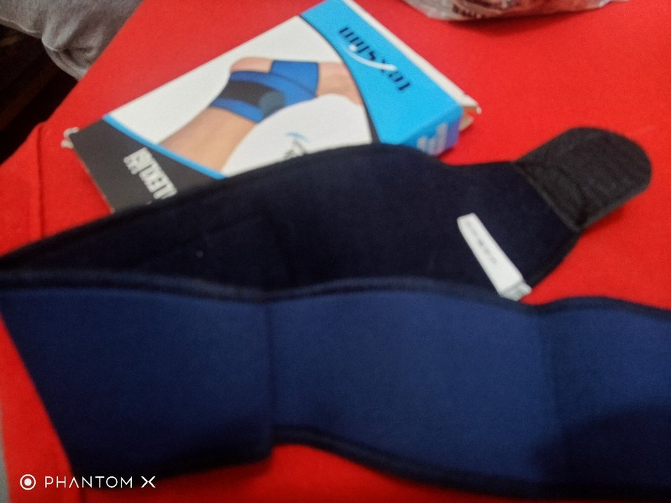 Mavi Baskılı ayak bilekliği - Görsel 2