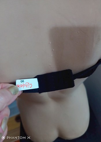 Siyah Dantelli Gotik Sütyen 90 beden - Görsel 6
