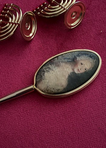 Altın Renk Vintage Düğmeli - Görsel 4