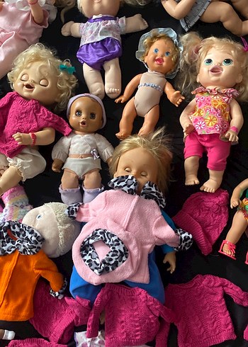 Bebekler için triko bere ve bulüz - Görsel 9