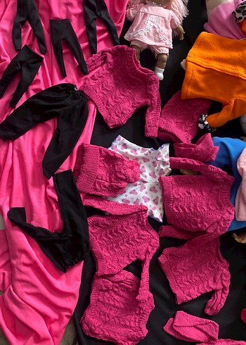 Bebekler için triko bere ve bulüz - Görsel 6