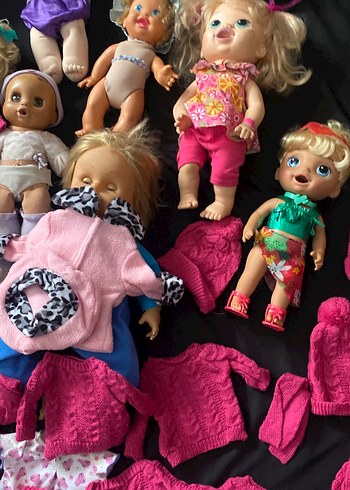 Bebekler için triko bere ve bulüz - Görsel 8