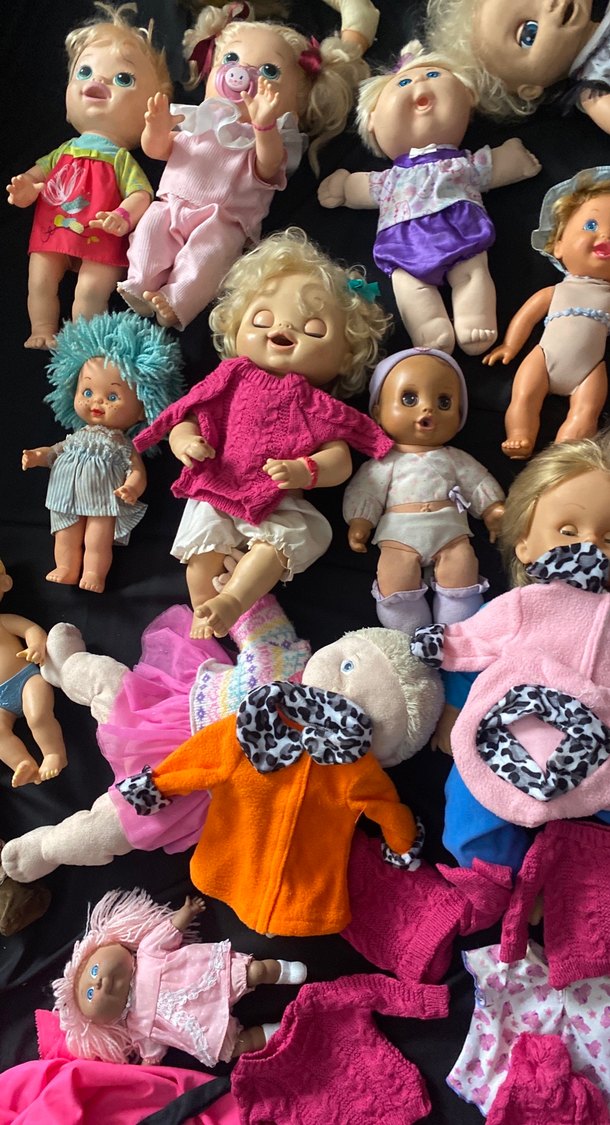 Bebekler için triko bere ve bulüz - Görsel 5