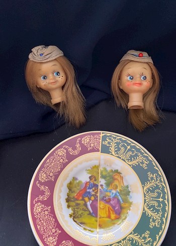 Klasik Desenli Çok Renkli Tabak Seti - Görsel 3