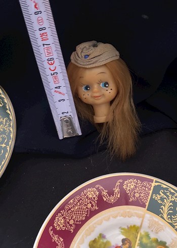 Klasik Desenli Çok Renkli Tabak Seti - Görsel 9