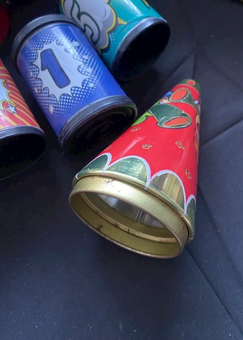 Renkli Palyaço Eldiven Kuklaları ve Parti Şapkaları - Görsel 5