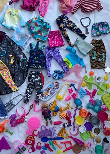 Barbie bebek aksesuarları - Görsel 14