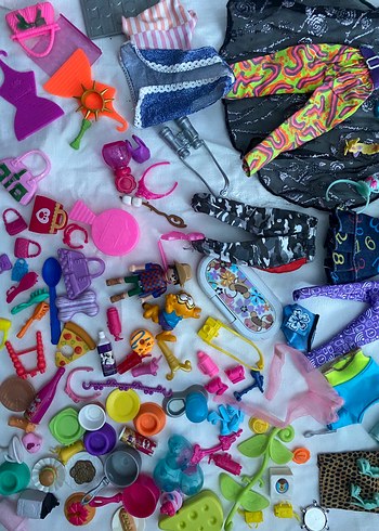 Barbie bebek aksesuarları - Görsel 12