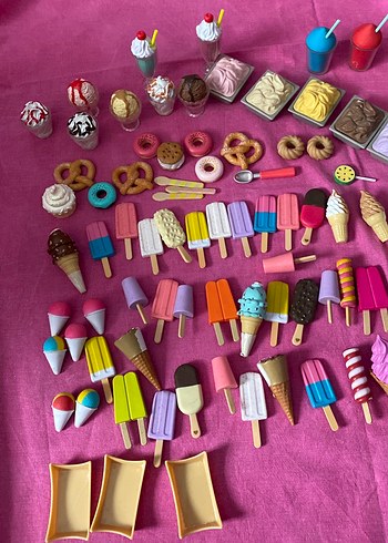 Mini Dondurma ve Tatlı Oyuncak Seti - Görsel 7