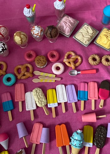 Mini Dondurma ve Tatlı Oyuncak Seti - Görsel 9
