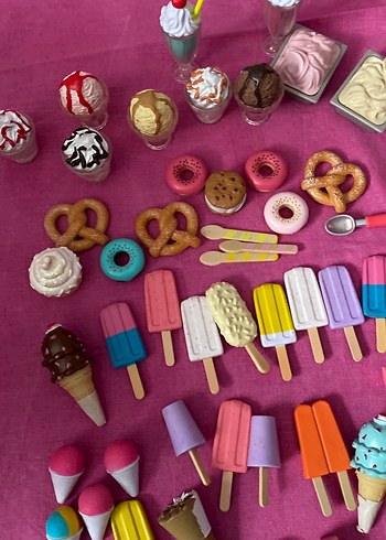 Mini Dondurma ve Tatlı Oyuncak Seti - Görsel 10