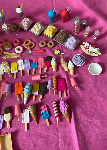 Mini Dondurma ve Tatlı Oyuncak Seti - Görsel 5