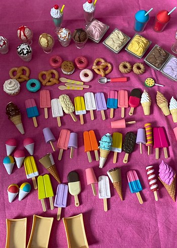 Mini Dondurma ve Tatlı Oyuncak Seti - Görsel 12