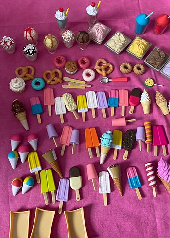 Mini Dondurma ve Tatlı Oyuncak Seti - Görsel 13