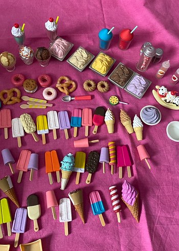 Mini Dondurma ve Tatlı Oyuncak Seti - Görsel 14