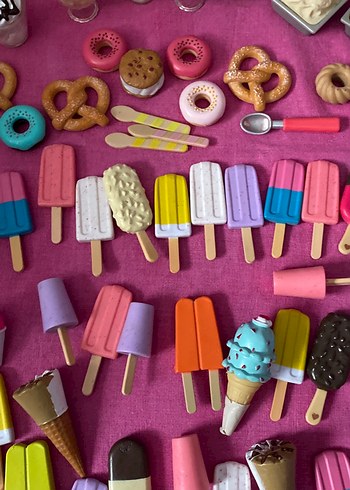 Mini Dondurma ve Tatlı Oyuncak Seti - Görsel 8