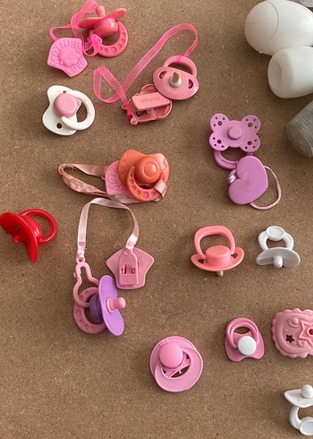 Pastel Pembe Bebek Biberon Seti - Görsel 15