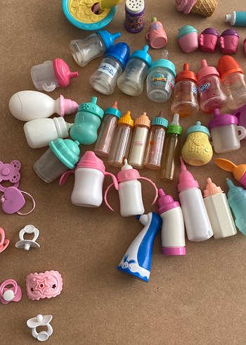 Pastel Pembe Bebek Biberon Seti - Görsel 2