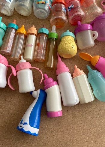 Pastel Pembe Bebek Biberon Seti - Görsel 13