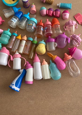 Pastel Pembe Bebek Biberon Seti - Görsel 3