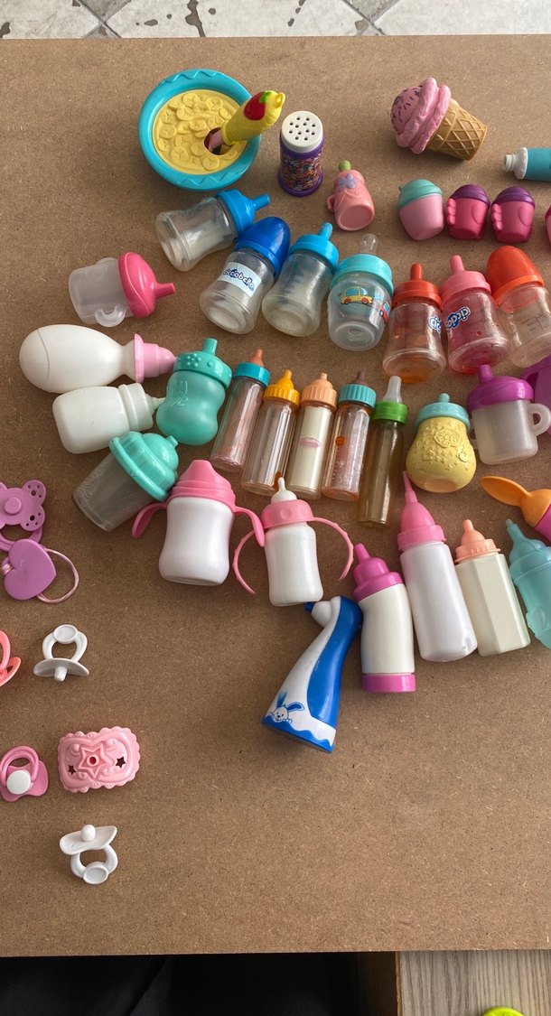 Pastel Pembe Bebek Biberon Seti - Görsel 2