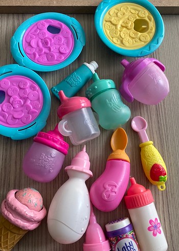 Beden Renk Pastel Pembe Bebek Oyuncak Seti