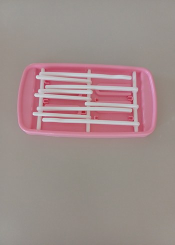 Beden Renkli Pembe Biberon kurutucu