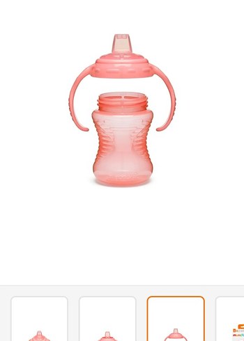Munchkin Pembe Bebek Biberonu - Görsel 2
