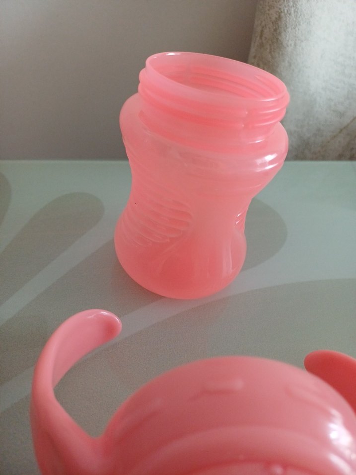 Munchkin Pembe Bebek Biberonu - Görsel 5