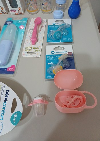 ALMAYIN SORUN Bebek Beslenme ve Bakım Seti, Pastel Mavi - Görsel 3