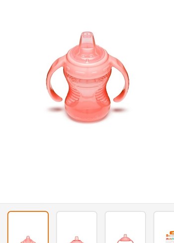 Munchkin Pembe Bebek Biberonu - Görsel 3