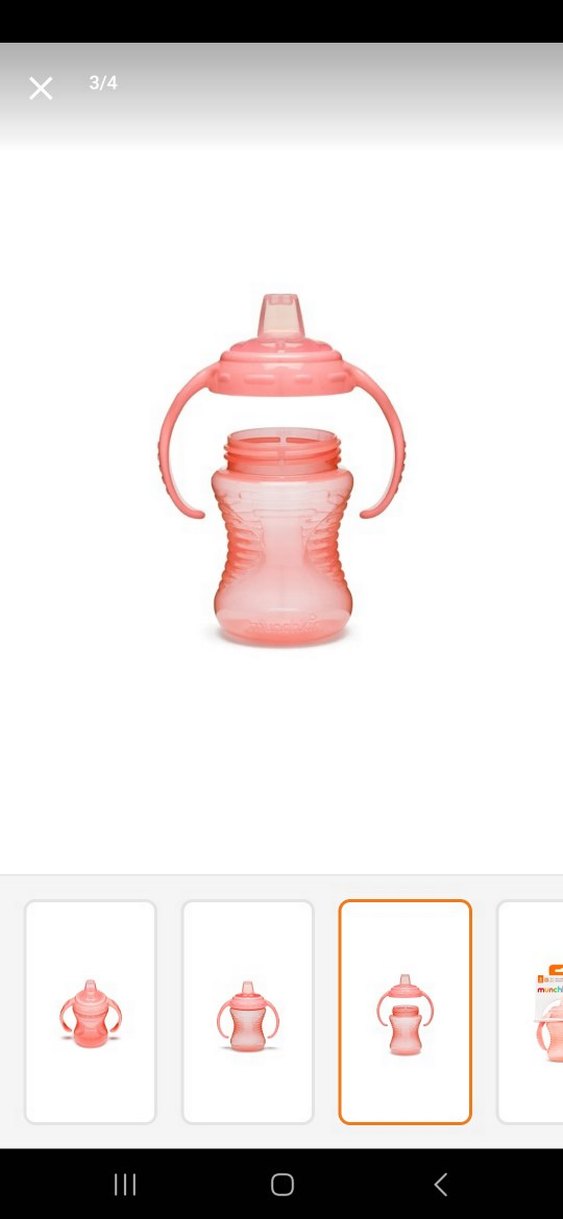 Munchkin Pembe Bebek Biberonu - Görsel 2