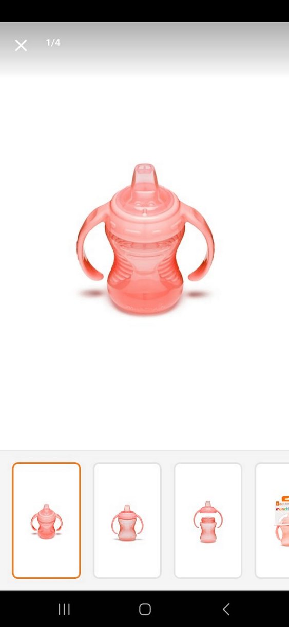 Munchkin Pembe Bebek Biberonu - Görsel 3