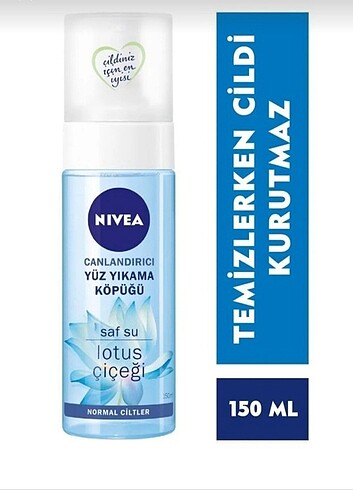 Nivea yuz yikama kopugu 