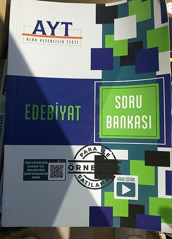 Paylaşım yayınları AYT Edebiyat Soru bankası 