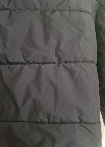 Kız Çocuk Mor Siyah Adidas Kapüşonlu Mont 11-12 yaş - Görsel 9