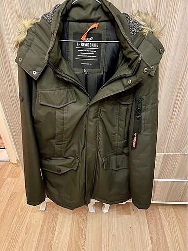 Kışlık mont threadbare marka