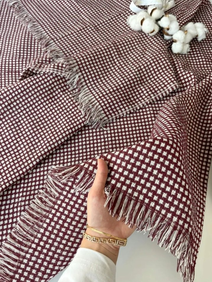 Bej Pastel Renkli Düz Desensiz Pike - Görsel 2