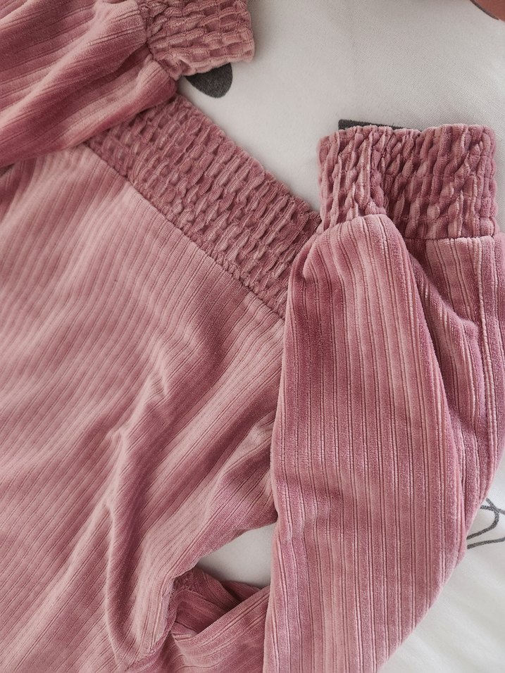 Kadın Kadife Bluz - Görsel 3